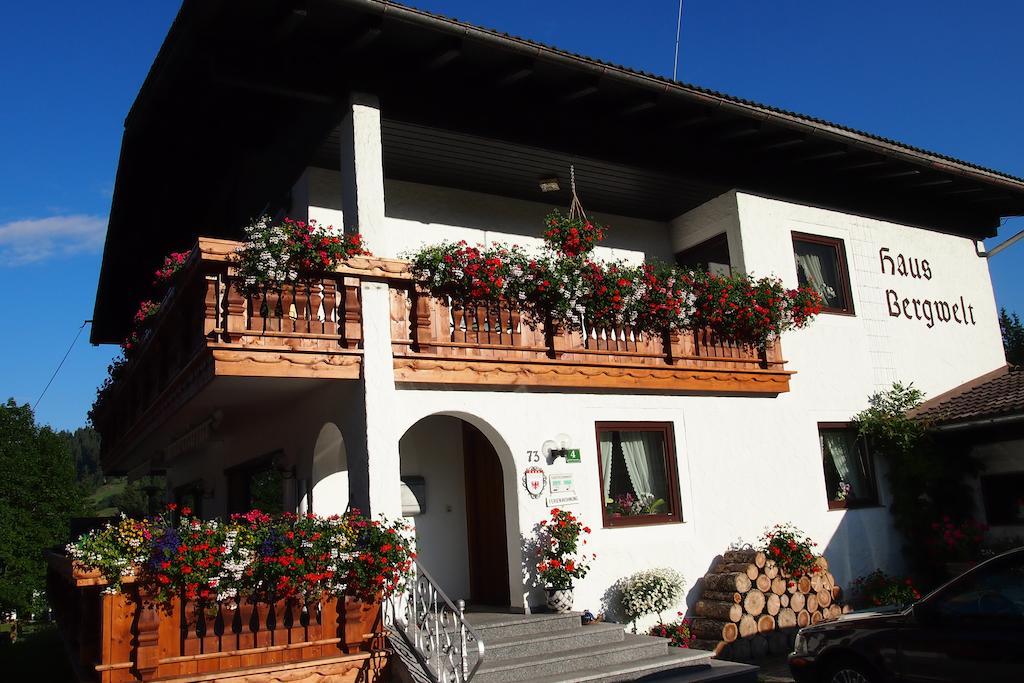 Ferienwohnung Haus Bergwelt Grän Exterior foto